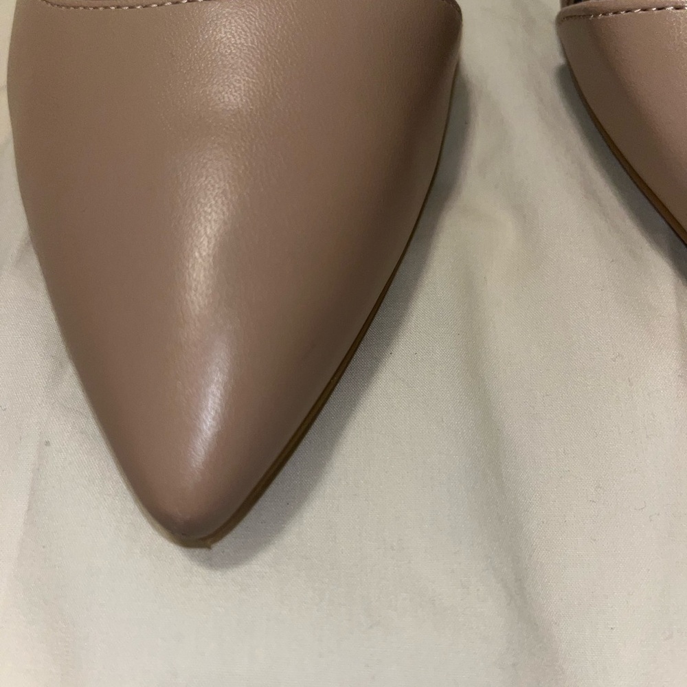 NUDE CALVIN KLEIN GILISA HEELS 👡 - Picture 4 of 8